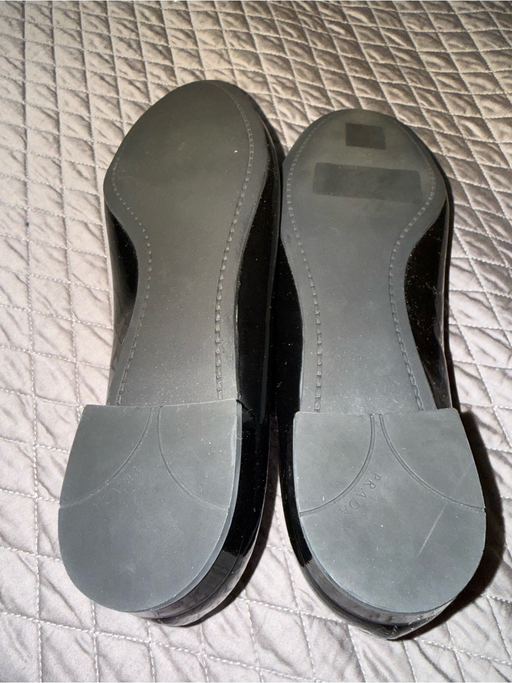 Prada Black Patent Leather Loafers - Picture 5 of 5